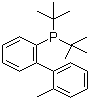 structure of CAS# 255837-19-5, 2-Di-tert-butylphosphino-2'-methylbiphenyl
