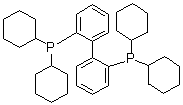 structure of CAS# 255897-36-0, 1,1'-联苯-2,2'-二基双(二环己基膦)