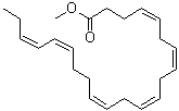 structure of CAS# 2566-90-7, 全顺式-4,7,10,13,16,19-二十二碳六烯酸甲酯