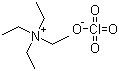 structure of CAS# 2567-83-1, Tetraethylammonium perchlorate