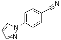 structure of CAS# 25699-83-6, 4-(1H-吡唑-1-基)苯甲腈