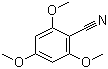 CAS # 2571-54-2, 2,4,6-Trimethoxybenzonitrile