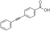 structure of CAS# 25739-23-5, 4-(Phenylethynyl)benzoic acid