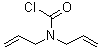 CAS # 25761-72-2, N,N-Diallylcarbamoyl chloride, N,N-Di-2-propen-1-ylcarbamic chloride, Diallylcarbamoyl chloride