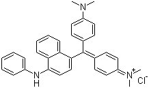 structure of CAS# 2580-56-5, 碱性蓝 26