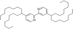 structure of CAS# 258262-75-8, 4,4'-二(1-辛基壬基)-2,2'-联吡啶