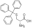 CAS 登录号：25840-82-8, S-三苯基甲基-D-半胱氨酸