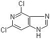 structure of CAS# 2589-12-0, 4,6-二氯-1H-咪唑并[4,5-c]吡啶