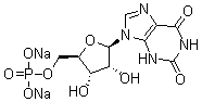 structure of CAS# 25899-70-1, 5'-黄苷酸二钠盐
