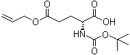 CAS # 259221-91-5, N-[(1,1-Dimethylethoxy)carbonyl]-D-glutamic acid 5-(2-propenyl) ester