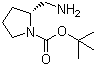 structure of CAS# 259537-92-3, (R)-2-氨甲基-1-N-Boc-吡咯烷