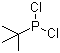 structure of CAS# 25979-07-1, tert-Butyldichlorophosphine