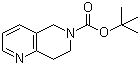 structure of CAS# 259809-44-4, 7,8-Dihydro-1,6-naphthyridine-6(5H)-carboxylic acid tert-butyl ester