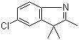 structure of CAS# 25981-83-3, 5-氯-2,3,3-三甲基吲哚
