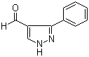 structure of CAS# 26033-20-5, 3-苯基-1H-吡唑-4-甲醛