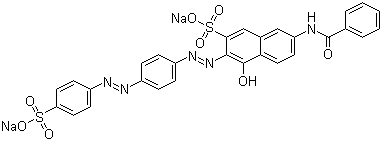 Direct Red 81 molecular structure (CAS 2610-11-9)