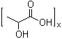 structure of CAS# 26100-51-6, (±)-Lactic acid homopolymer