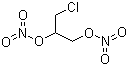 CAS 登录号：2612-33-1, 氯硝甘油, 硝氯甘油, 硝酸氯醇酯, 3-氯-1,2-丙二醇二硝酸酯