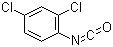 structure of CAS# 2612-57-9, 2,4-二氯苯基异氰酸酯