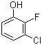 structure of CAS# 2613-22-1, 3-氯-2-氟苯酚