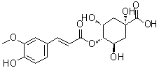 CAS 登录号：2613-86-7, 4-O-阿魏酰基奎宁酸