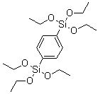 structure of CAS# 2615-18-1, 1,4-Bis(Triethoxysilyl)benzene