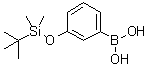 structure of CAS# 261621-12-9, [3-(tert-Butyldimethylsilyloxy)phenyl]boronic acid