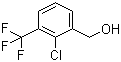 structure of CAS# 261763-20-6, 2-Chloro-3-trifluoromethylbenzyl alcohol