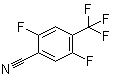 2,5-Difluoro-4-(trifluoromethyl)benzonitrile molecular structure (CAS 261945-24-8)
