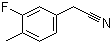 structure of CAS# 261951-73-9, 3-Fluoro-4-methylphenylacetonitrile