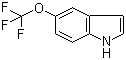 structure of CAS# 262593-63-5, 5-Trifluoromethoxy-1H-indole