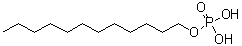 Phosphoric acid monolauryl ester molecular structure (CAS 2627-35-2)