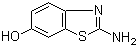 structure of CAS# 26278-79-5, 2-氨基-6-羟基苯并噻唑