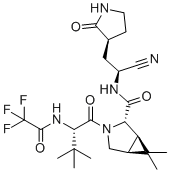 structure of CAS# 2628280-40-8, 尼马曲韦