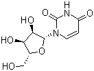 structure of CAS# 26287-69-4, L-尿苷
