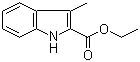 structure of CAS# 26304-51-8, 3-甲基吲哚-2-甲酸乙酯