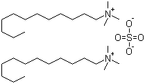 Bis(dodecyltrimethylammonium) sulfate molecular structure (CAS 26323-02-4)