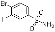 structure of CAS# 263349-73-1, 4-Bromo-3-fluorobenzenesulfonamide