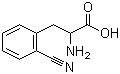 structure of CAS# 263396-40-3, 2-氰基苯丙氨酸