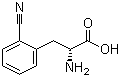 structure of CAS# 263396-41-4, D-2-氰基苯丙氨酸