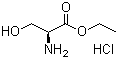 structure of CAS# 26348-61-8, L-丝氨酸乙酯盐酸盐