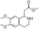 CAS # 263570-28-1, 1,2,3,4-Tetrahydro-6,7-dimethoxy-1-isoquinolineacetic acid methyl ester