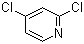 2,4-二氯吡啶分子结构 (CAS 26452-80-2)