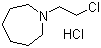 CAS # 26487-67-2, 1-(2-Chloroethyl)azepane hydrochloride, 1-(2-Chloroethyl)-1H-hexahydroazepine hydrochloride