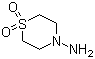 structure of CAS# 26494-76-8, 4-氨基硫代吗啉 1,1-二氧化物