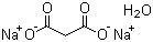 Malonic acid disodium salt monohydrate molecular structure (CAS 26522-85-0)