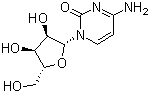 structure of CAS# 26524-60-7, L-胞苷