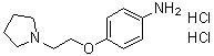 CAS # 265654-78-2, 4-[2-(1-Pyrrolidinyl)ethoxy]benzenamine dihydrochloride