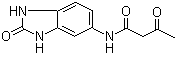 structure of CAS# 26576-46-5, 5-乙酰乙酰氨基苯并咪唑酮