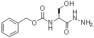 structure of CAS# 26582-86-5, N-苄氧羰基-L-丝氨酰肼